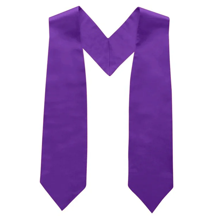 Blank Adults Colored Sublimation School Stoles Ceremony Colleague 60 and 72 Inches Australia Royal Blue Graduation Stole