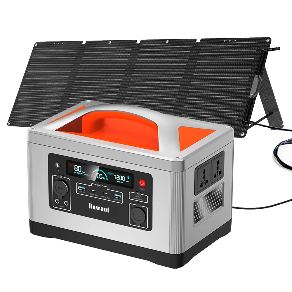 Made in China 1200 500 1000 2000 watt power station 12V 24V car booster heavy duty solar battery solar installation