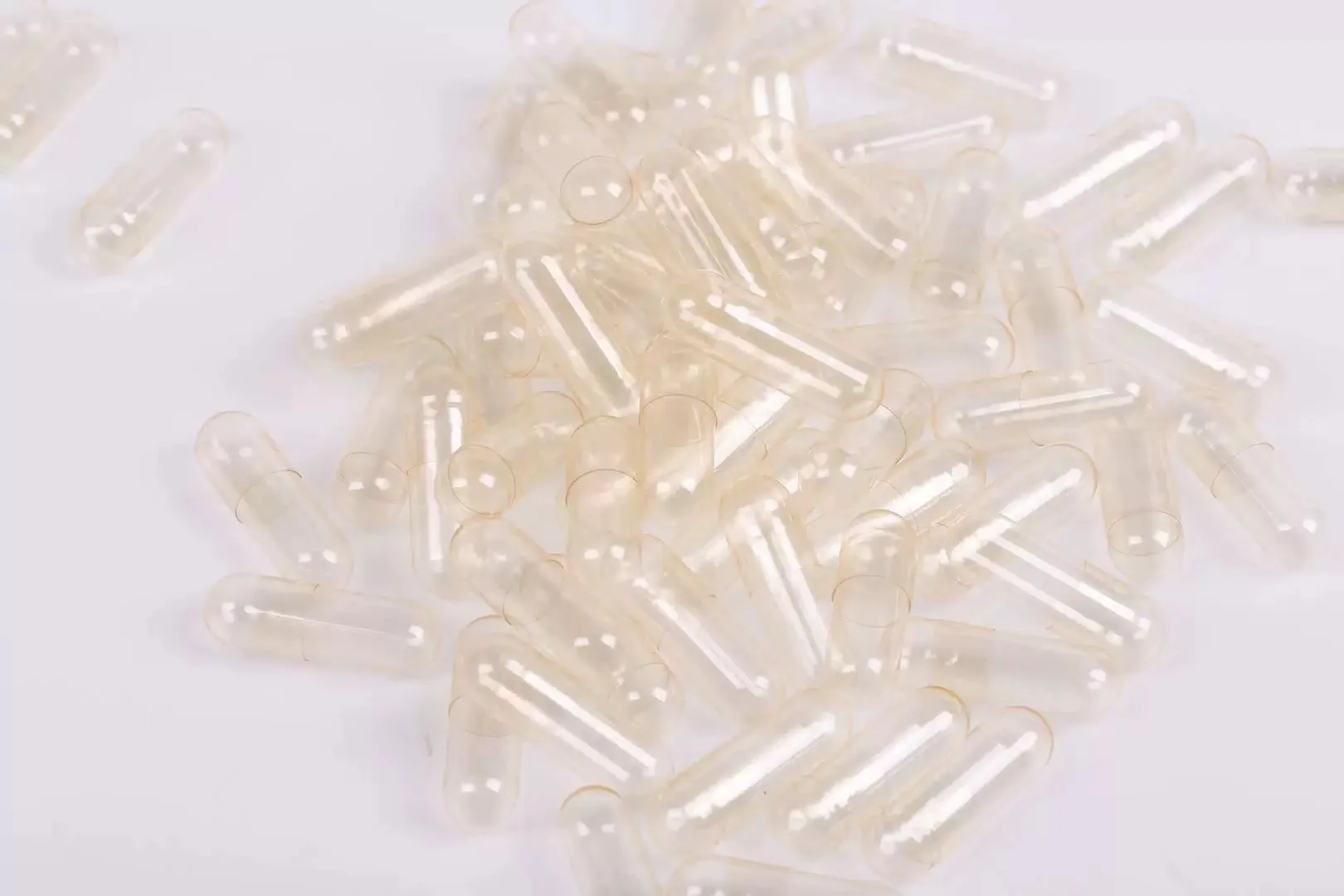 Wholesale transparent empty vegetarian capsule shell transparent empty size 000/00/0/1/2 pure capsules