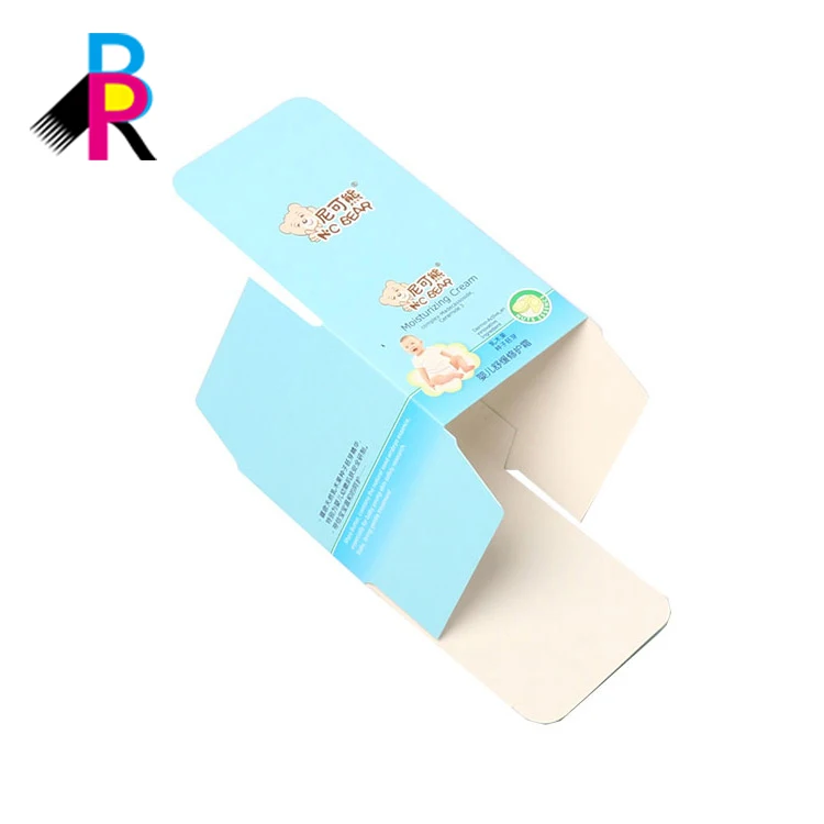 Custom Paper Printing Paper Packaging Packaging Cosmetic Small Paper Box Body Cream Box