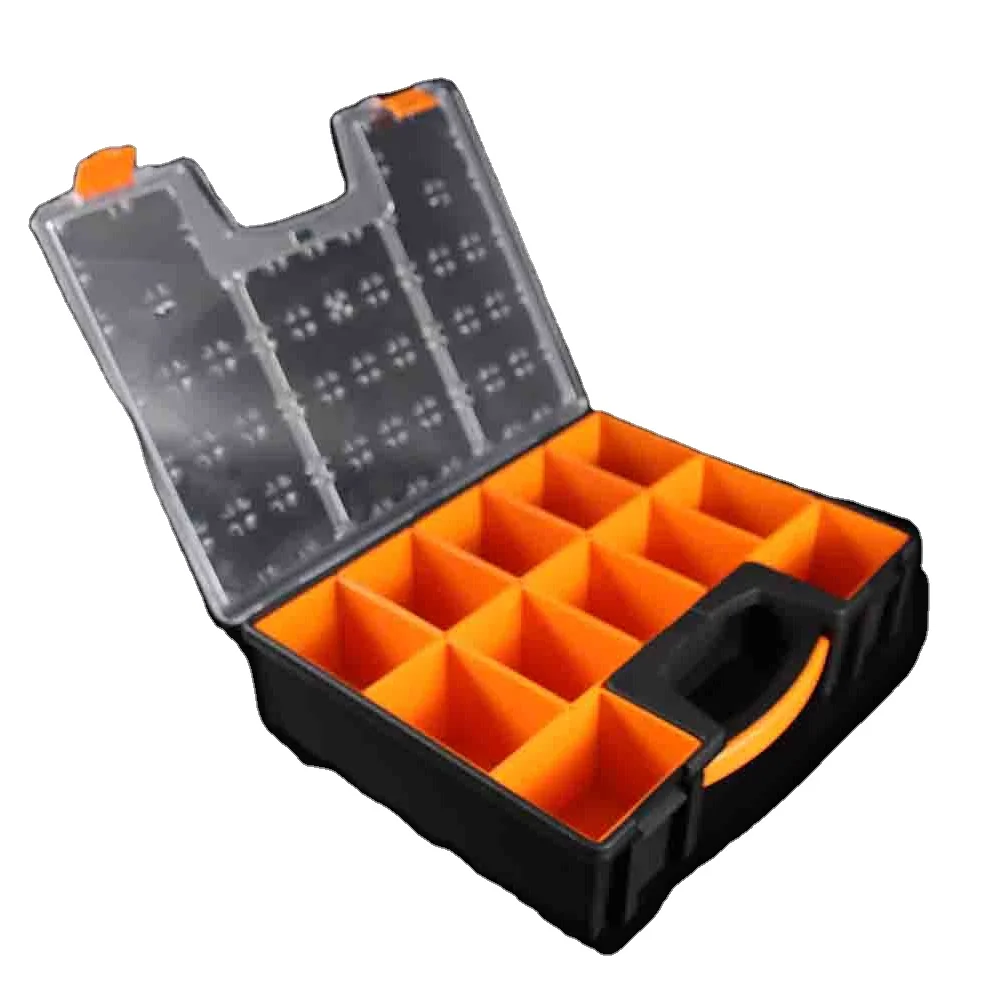 
Portable Electrical Hardware Screw Storage Plastic Tool Box 