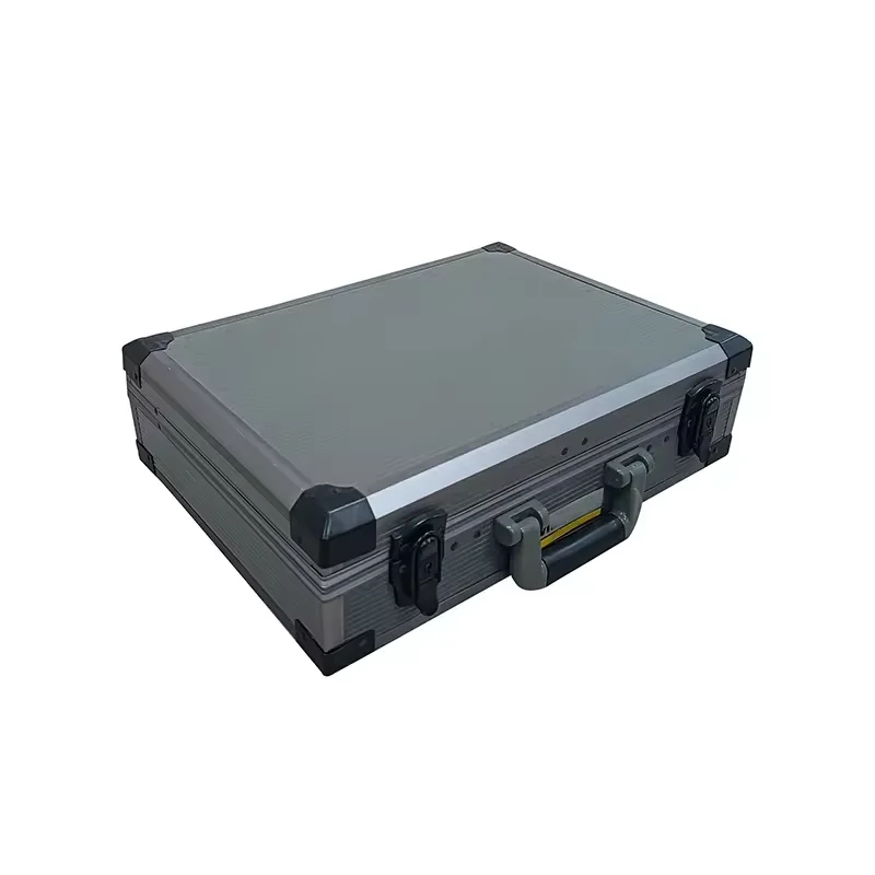 Original Spot Wholesale Agent Storage Case With Handle Tool Box Flight Cases Aluminum Storage Box For Travel