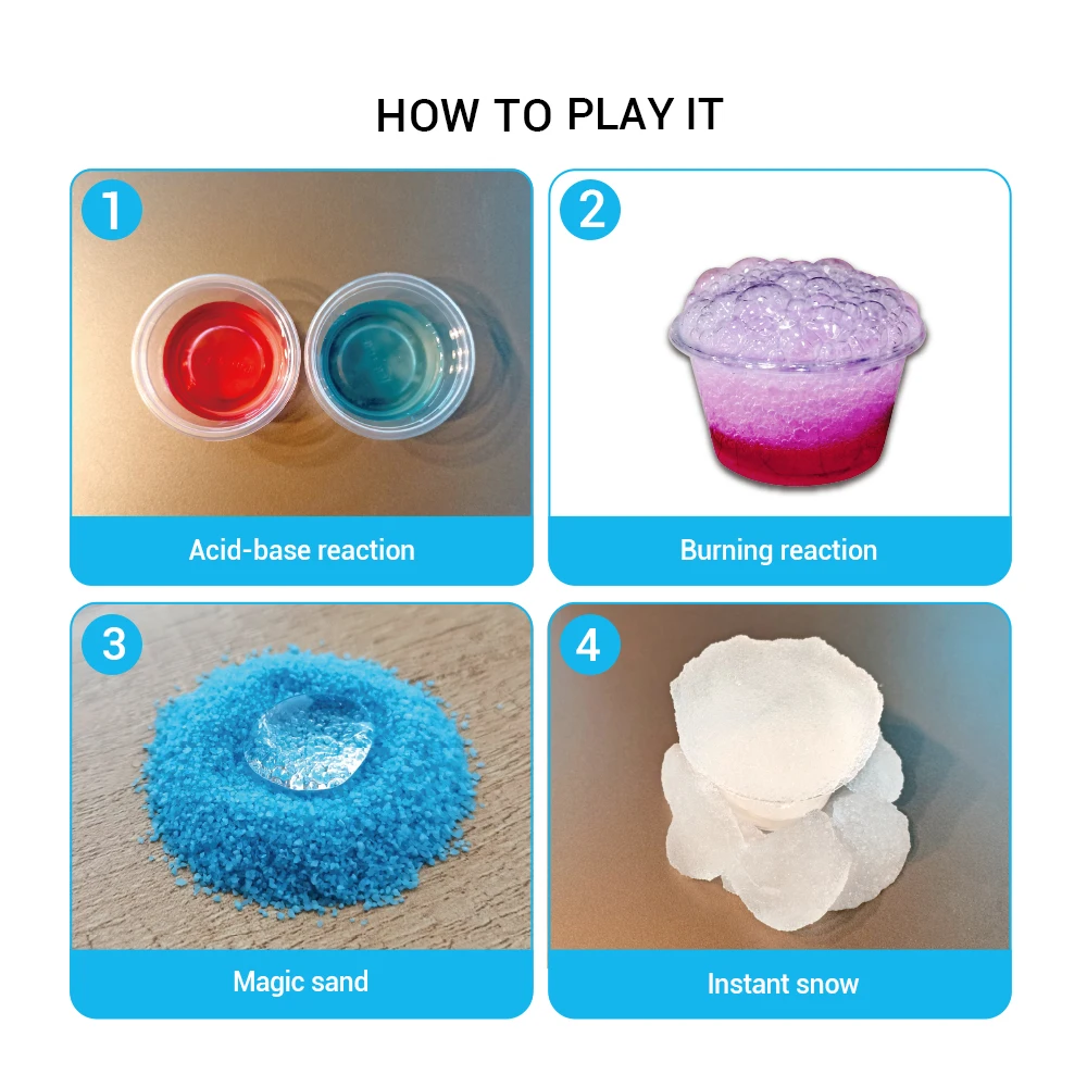 byNCCeh science school experiment toys explore STEM magic science experiment toy kids kit educational games for children