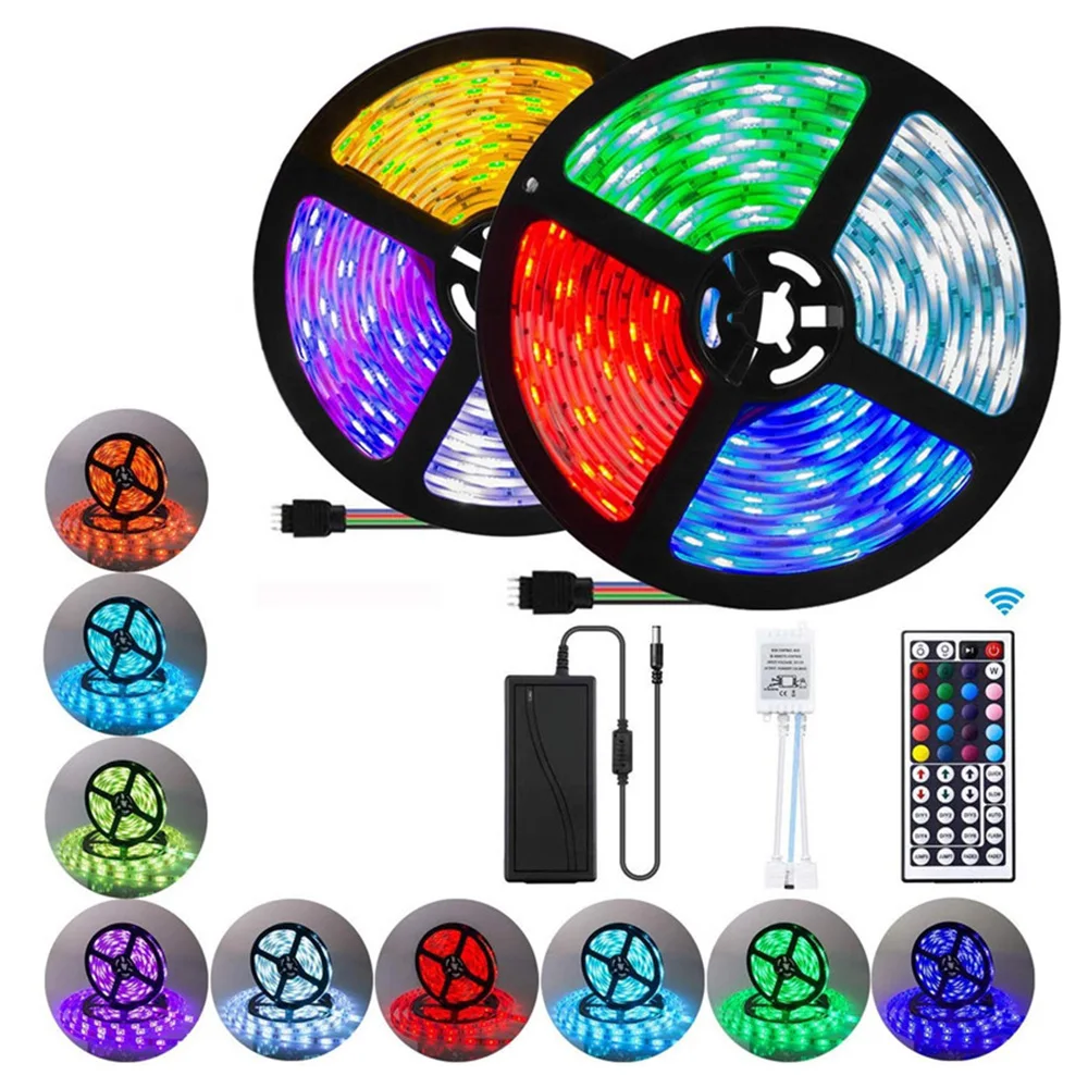 24keys SMD IR Remote Controller 5050 RGB led strip light Kit led stripe Light Ip65 Or Ip20 Led Strip Light