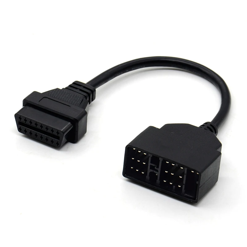 OBDII Cable Adapter Transfer 22 Pin to OBD2 16 Pin  22 PIN OBD2 Diagnostic Connector