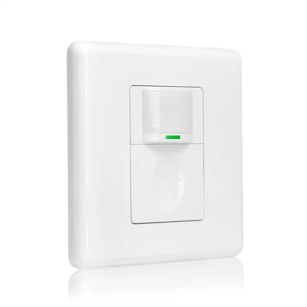 EU Standard Occupancy Sensor RZ022 10A CE RoHS Light Control Wall Mounted PIR Motion Sensor Switch