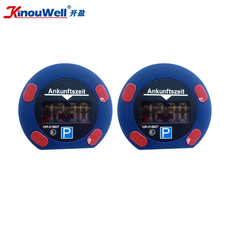 
 Автомобильный Электрический парковочный диск с батареей  