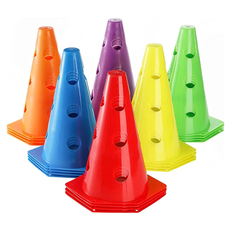 SMARTFIT High Quality Plastic Agility Cones Training Sport Cone Traffic Cones Soccer