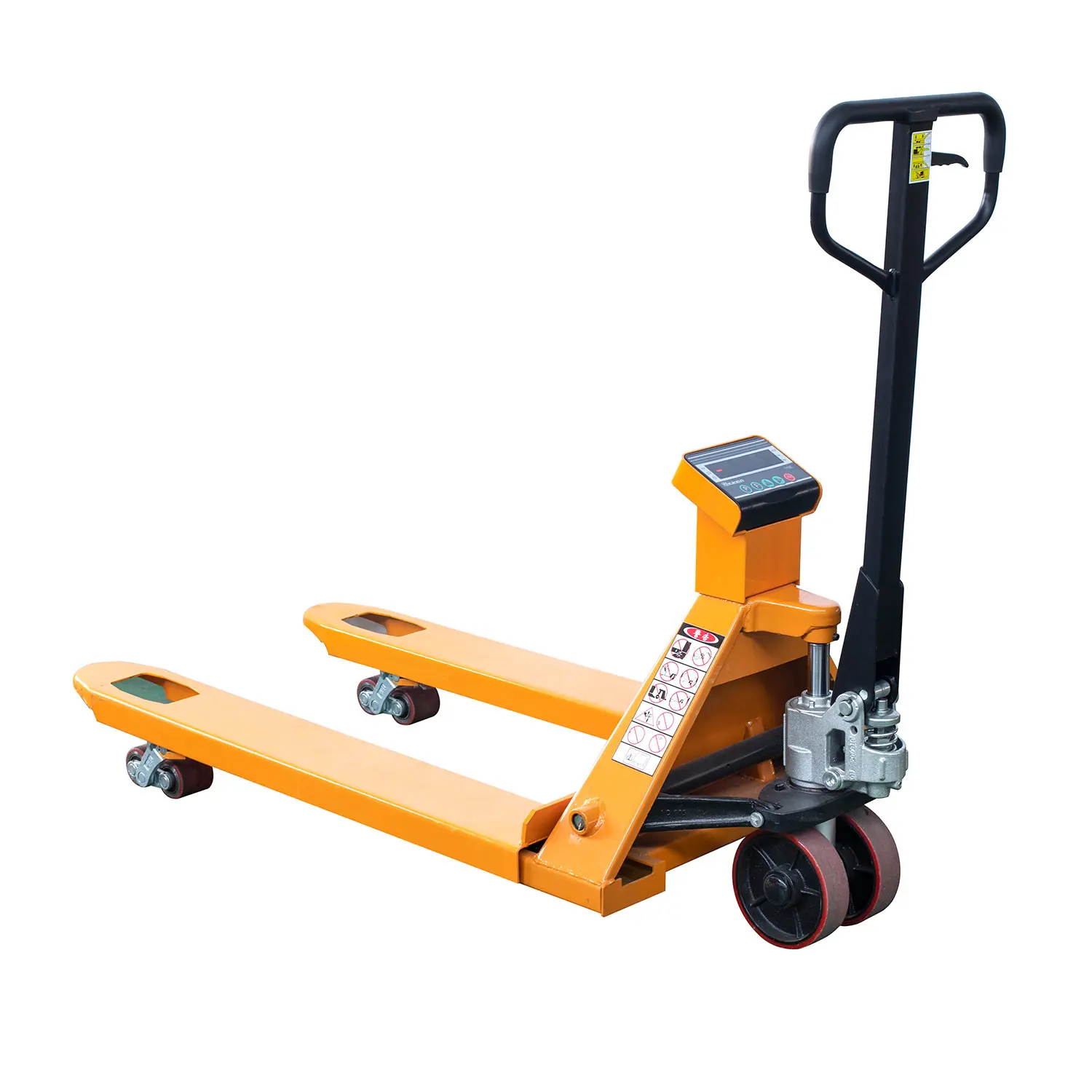 Economical Design LCD 3 Ton Fork Lift Jack Hydraulic Hand Pallet Truck with Weight Scale