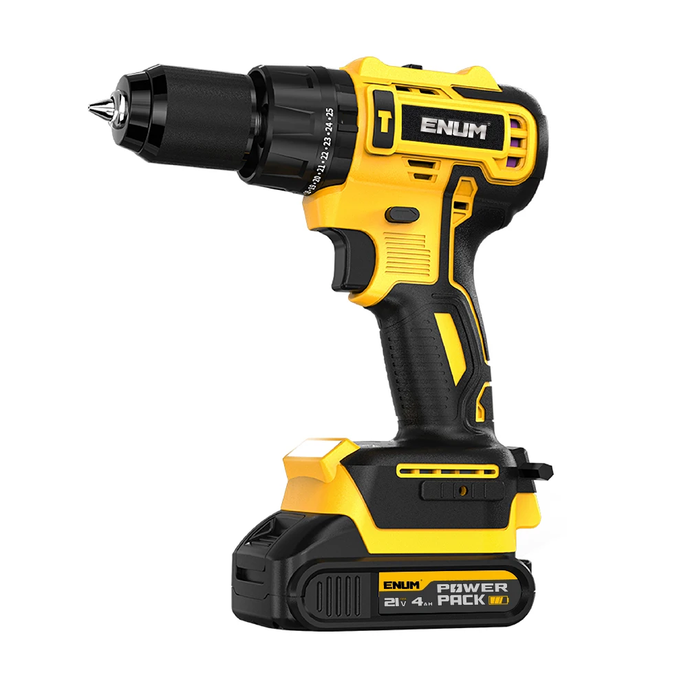 21V 13mm Impact Screwdriver Cordless Drill Impact Electric Power Tools Hammer Drill Hand Impact Cordless
