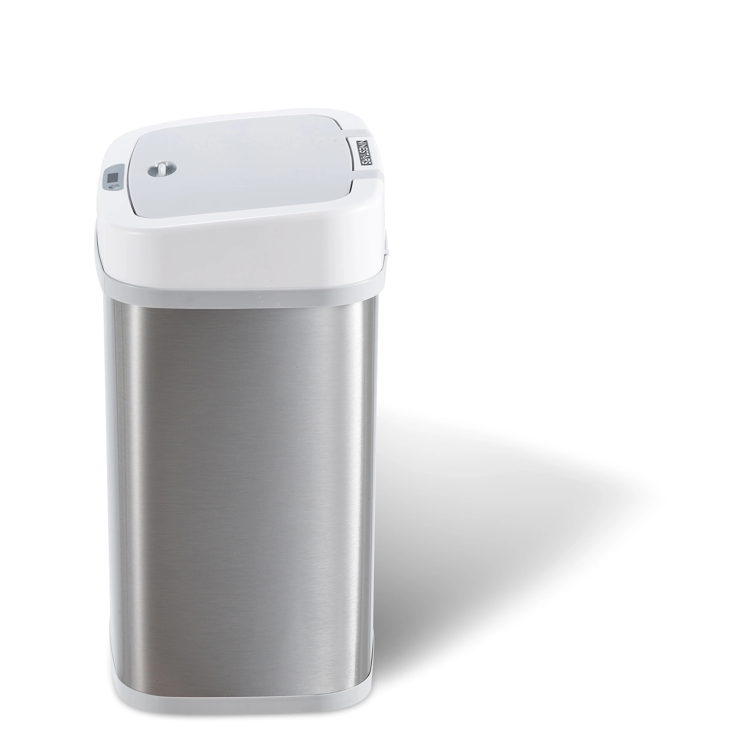 Ninestar sensor diaper trash can odor-resistant smart baby diaper bin stainless steel can baby diaper