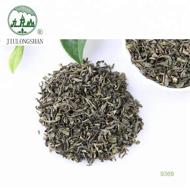 Te Verde Chun Mee Professional Made Green Tea Factory Price 9369 Chunmee Green Tea