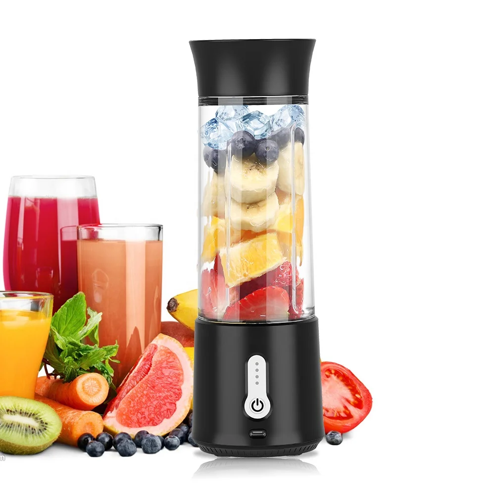 2021 New Product plastic Mini Travel 500ml Home Home juicer portable blender