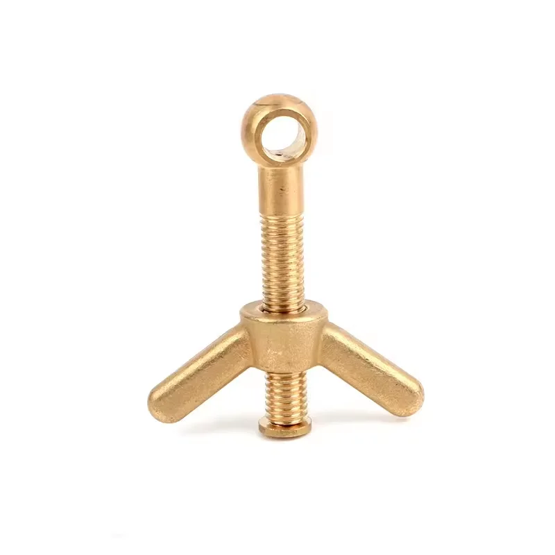 IMPA 692401 Grade 8.8 High Quality Brass Wing Bolt With Nut