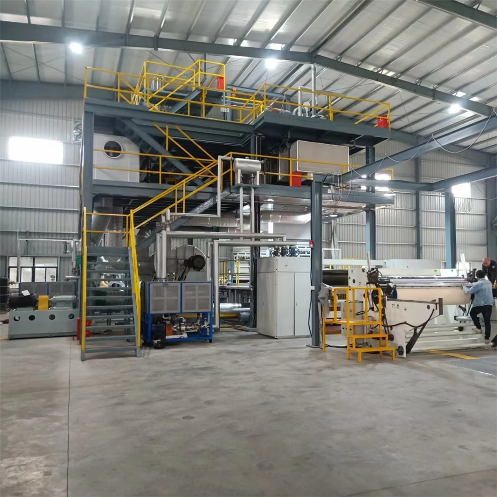 Plastic small production cotton bale opener spunbond non-woven equipment nonwoven fabric line