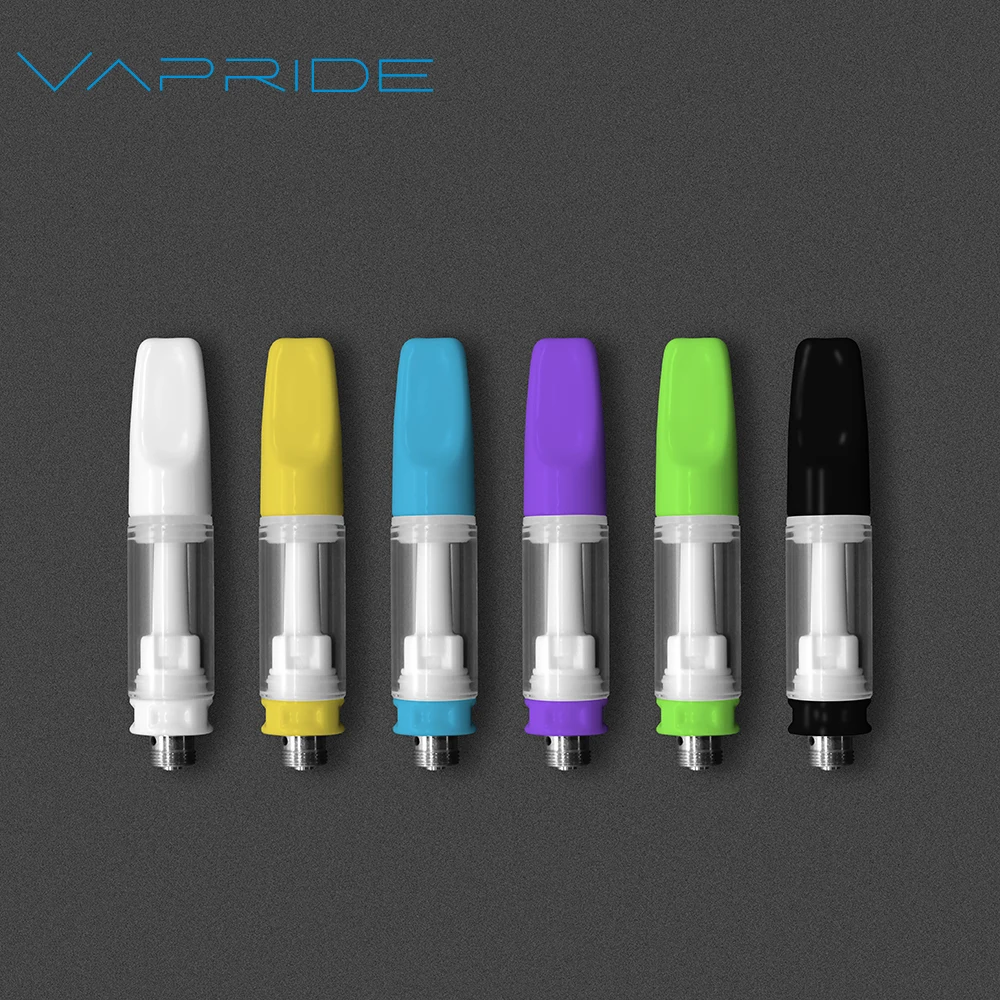 High quality 510 vape cartridge 0.8ml glass tank vaporizer 2022 full ceramic vape pod