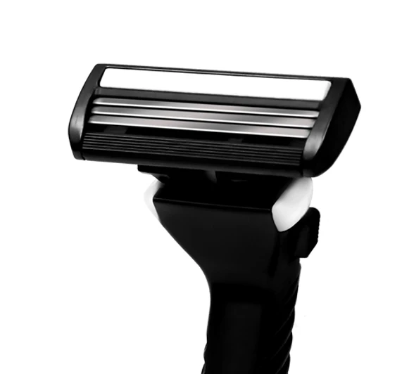 Triple 3 three blade razor with stainless steel shaving razor blade shaveing razor easy to replace the cartridge