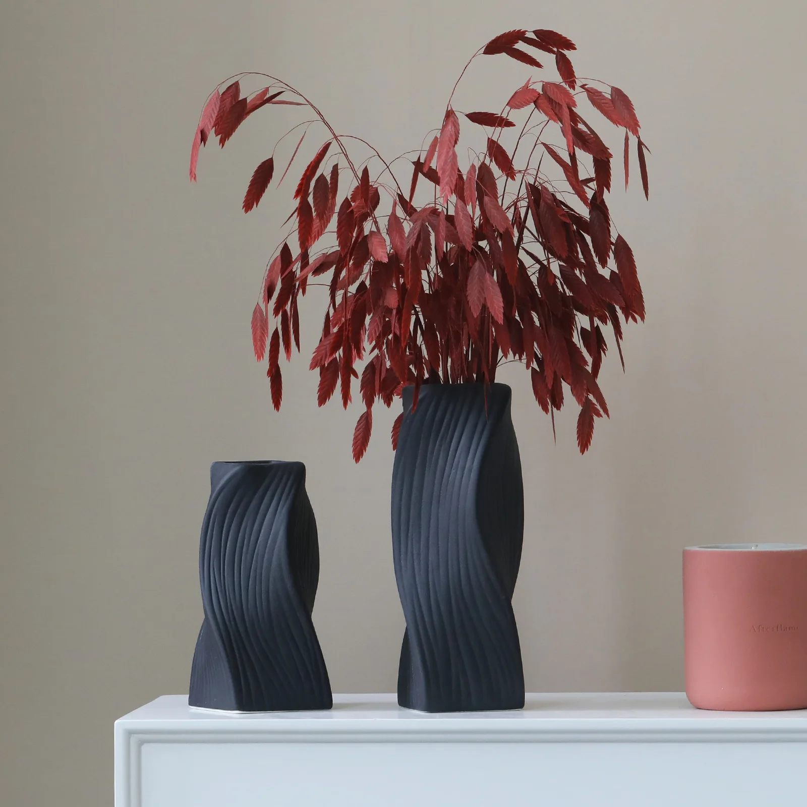 Wholesale Custom Electroplated Luxury Designed Vases For Home Decor Decorative Ceramic Flower Vase