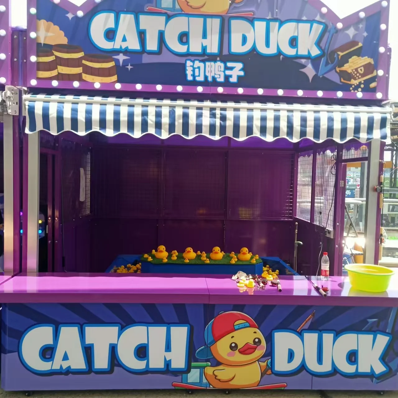 Tolefun Funfair Games Pesca De Pato Feria Unsere Entenfischerei Festival Hook A Duck Fishing Carnival Game Fun For All Age
