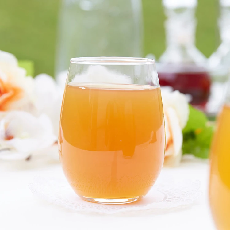 9 oz. Custom Logo Stemless Wine Glass