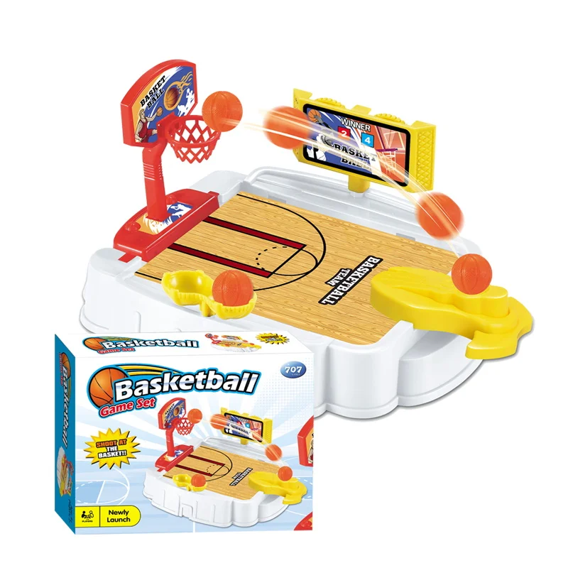 BGL Kids Play Mini Plastic Tabletop Basketball Game Portable Desktop Indoor Game Toys