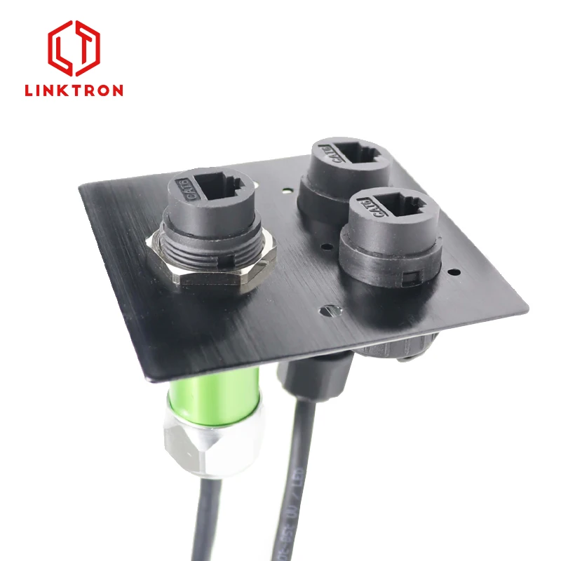 Лидер продаж, пластиковый Модульный сетевой мини-разъем Ethernet Cat6A PRJ45