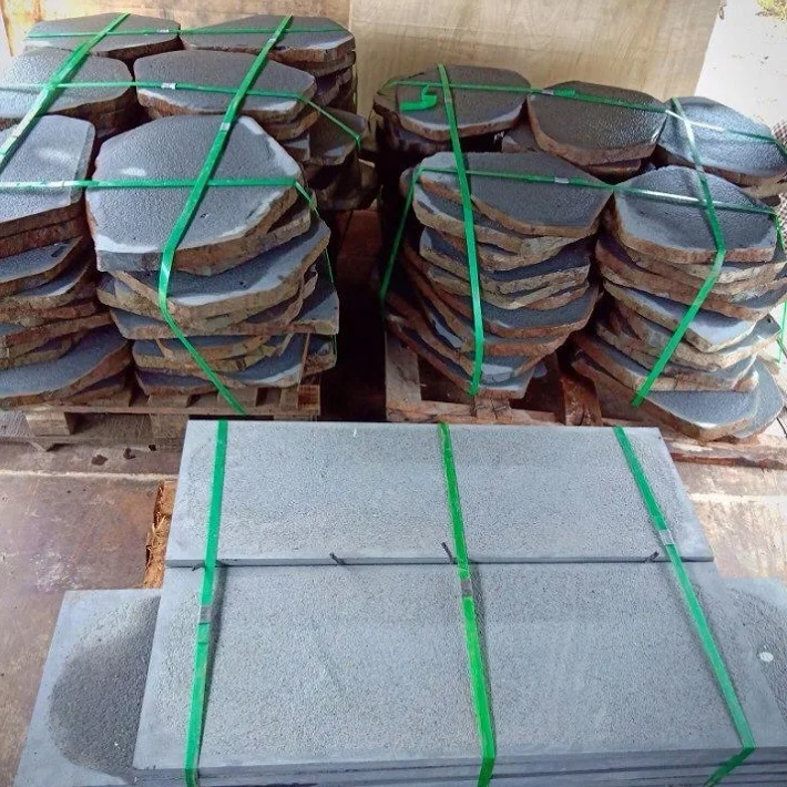 Best quality cheap price natural  black basalt lava stone tiles