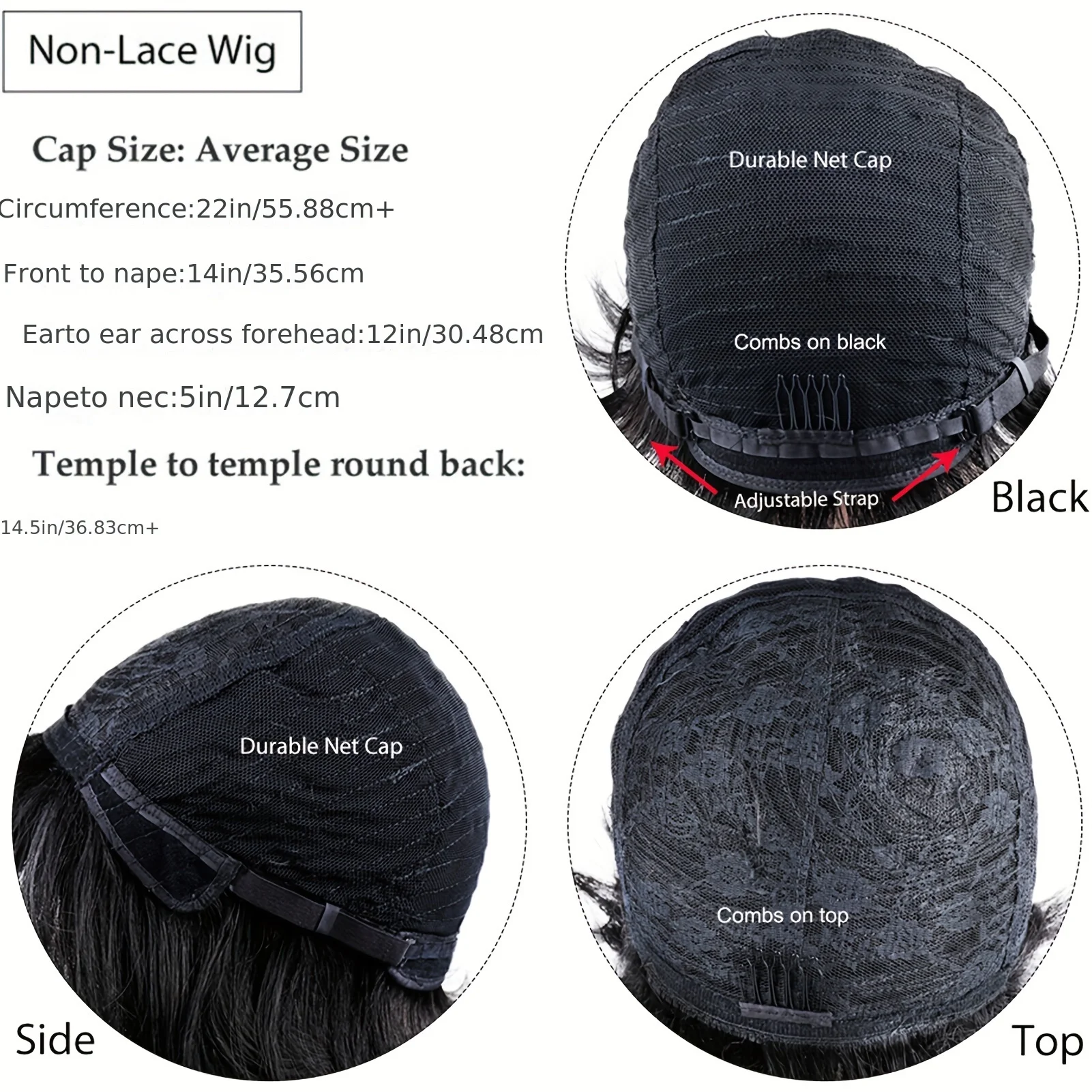 Full Machine Made None Lace Front Wig Nature Black Short Haircut Wig With Bangs Wig Brazilian Human Hair Pixie Cut