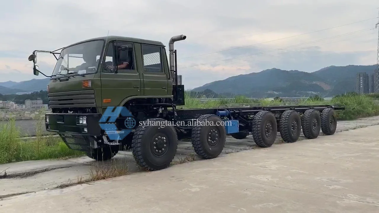 Dongfeng 6 Axle 12Wheels Full Drive 12x12 Heavy Truck Chassis Diesel 560hp Weichai Engine