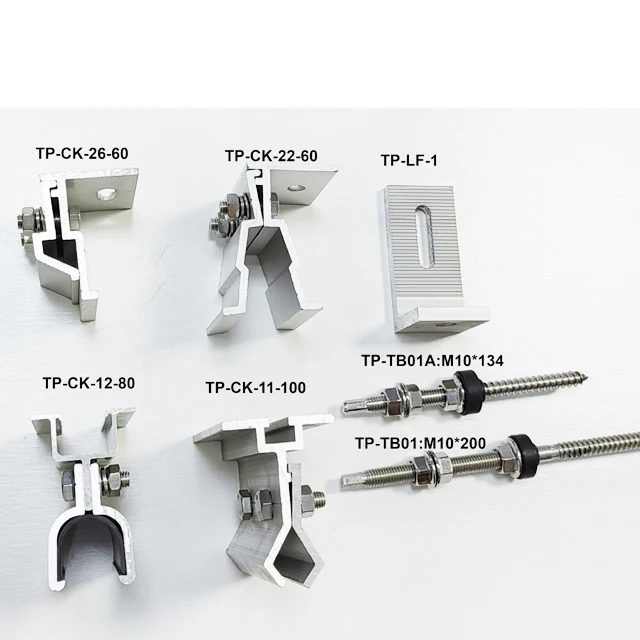 Top Panels Pitch Solar Mounting System Roof Hook