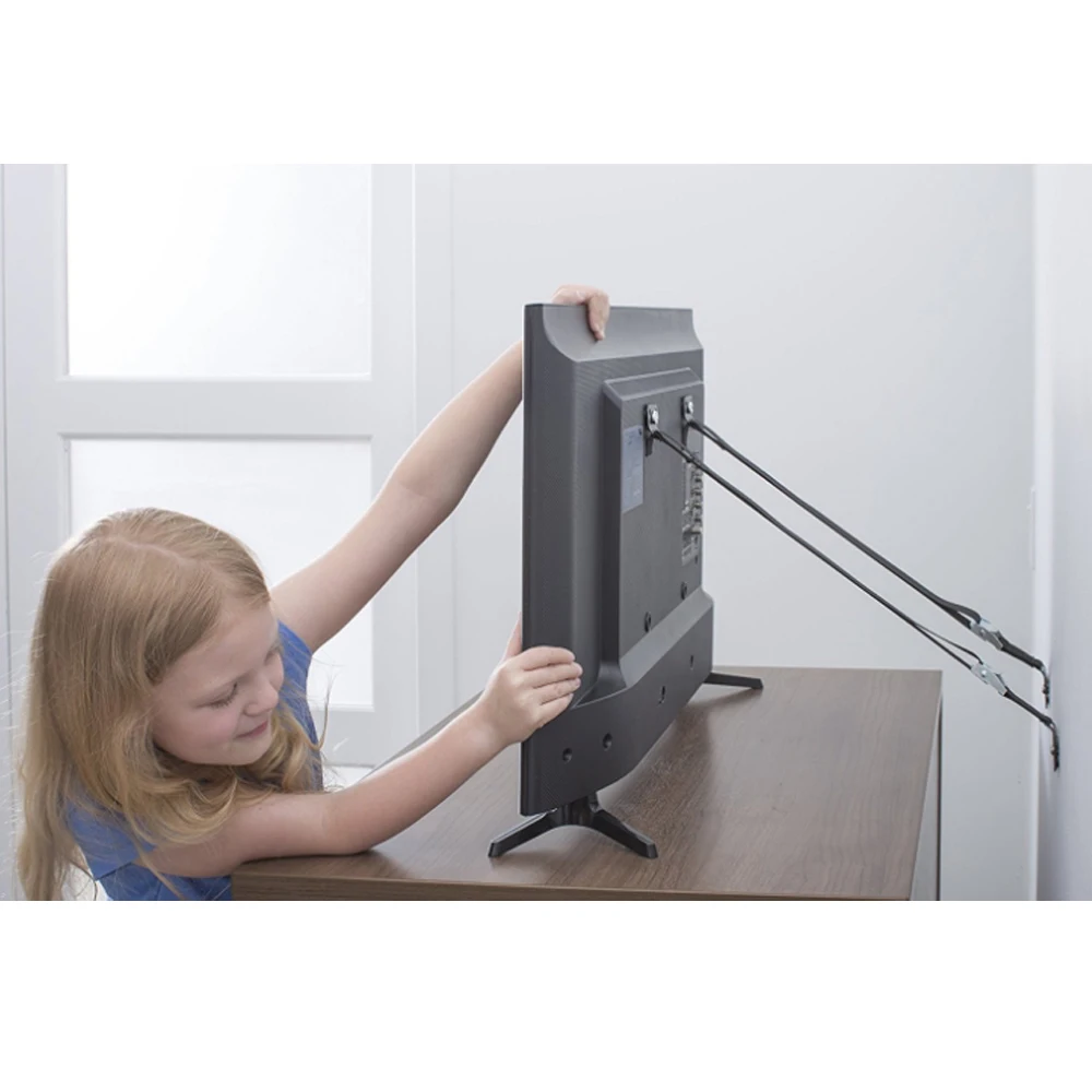 Anti Tip  TV And Furniture Straps Baby Proofing Wall Safety Straps
