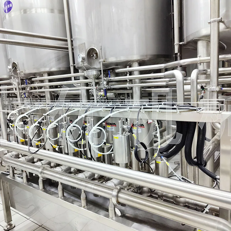 UHT Milk Production Line Milk Machines For  Plants processing