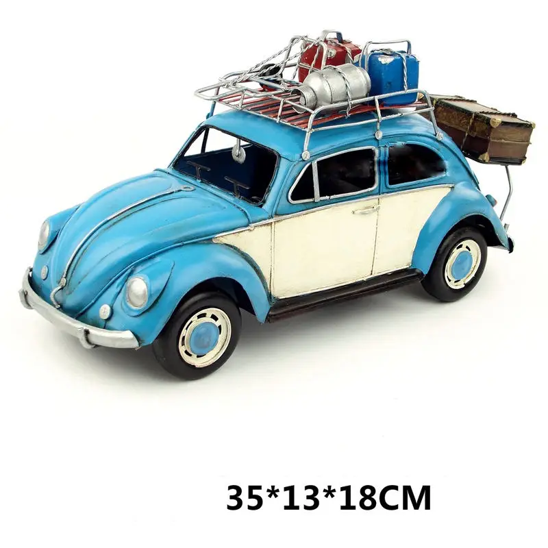 Новое поступление лидер продаж американский Ретро металлический лист модель 1938 Volkswagen Beetle классический автомобиль украшение подарок на день рождения