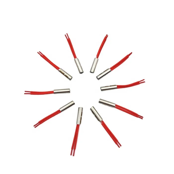 12v 24v 48v 40w 60w 80w Industry Electric 3d Print Cartridge Heater For Heating