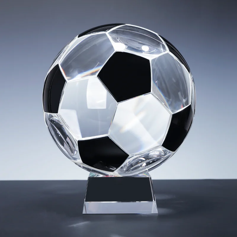 Custom Football Game Champion Award Crystal American Football Trophy Souvenirs