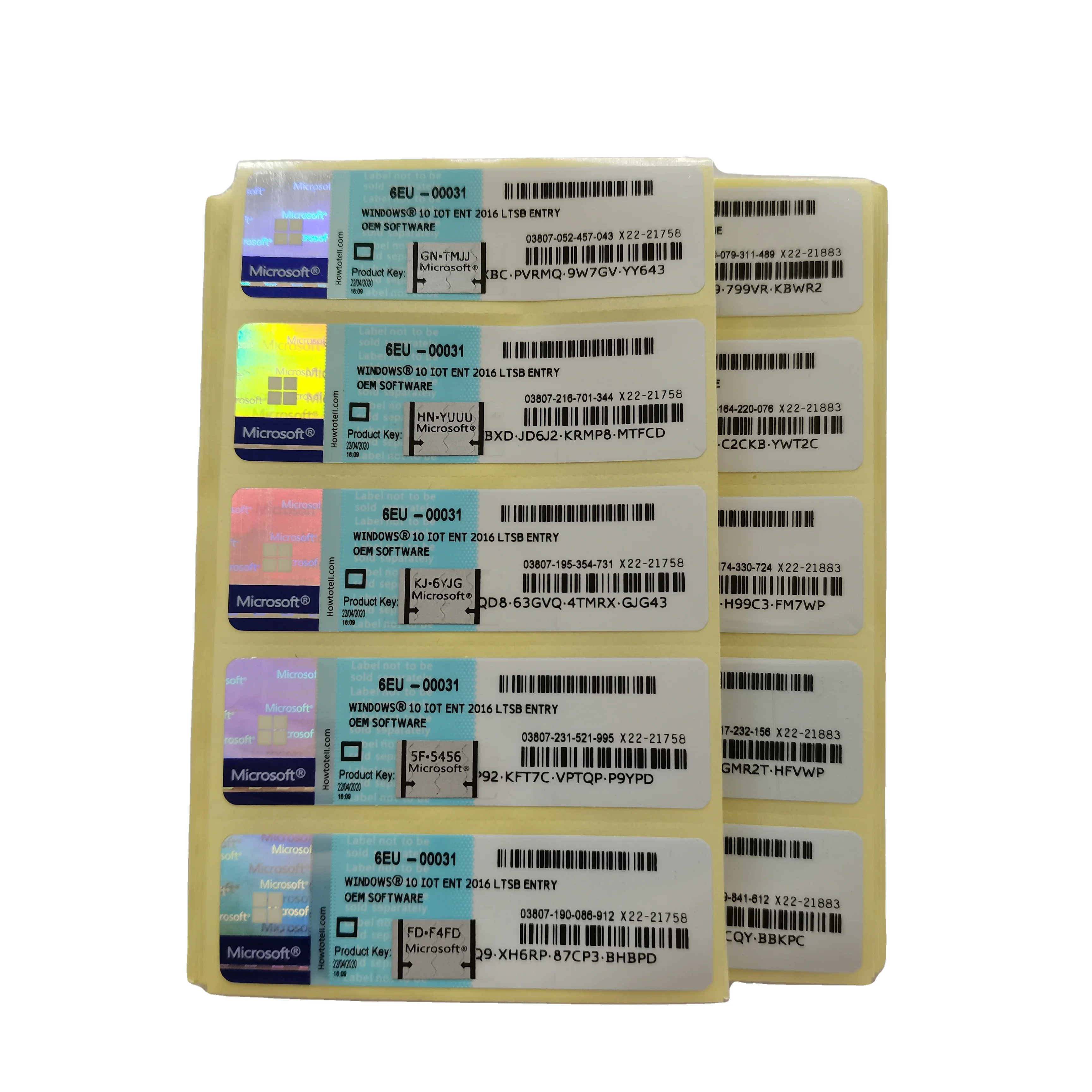 100% срок службы онлайн-активации Microsoft Windows 10 ЛОТ Enterprise 2016 LTSB доступ OEM цифровой ключ