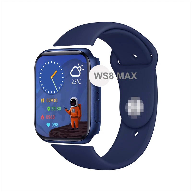 Series 7 Smart watch WS8max 1.75 Inch Fitness Tracker Bracelet IWO 7 Health Heart Rate Monitor Sport Wristwatch Wearable Devices