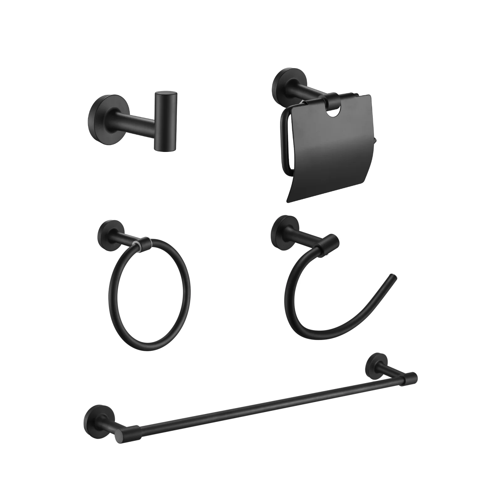 Luxury Bathroom Stainless Steel Paper Towel Holder Bathroom Accessories  Hardware Set