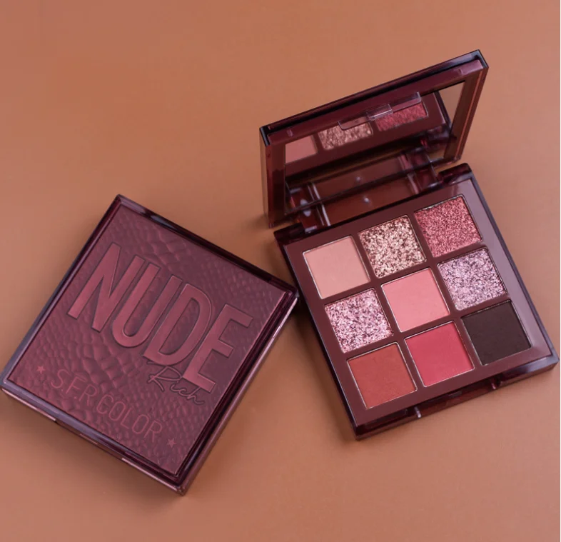 Best Selling Wholesale 9 Colors Eye shadow Make Up Neon Eyeshadow Pallette