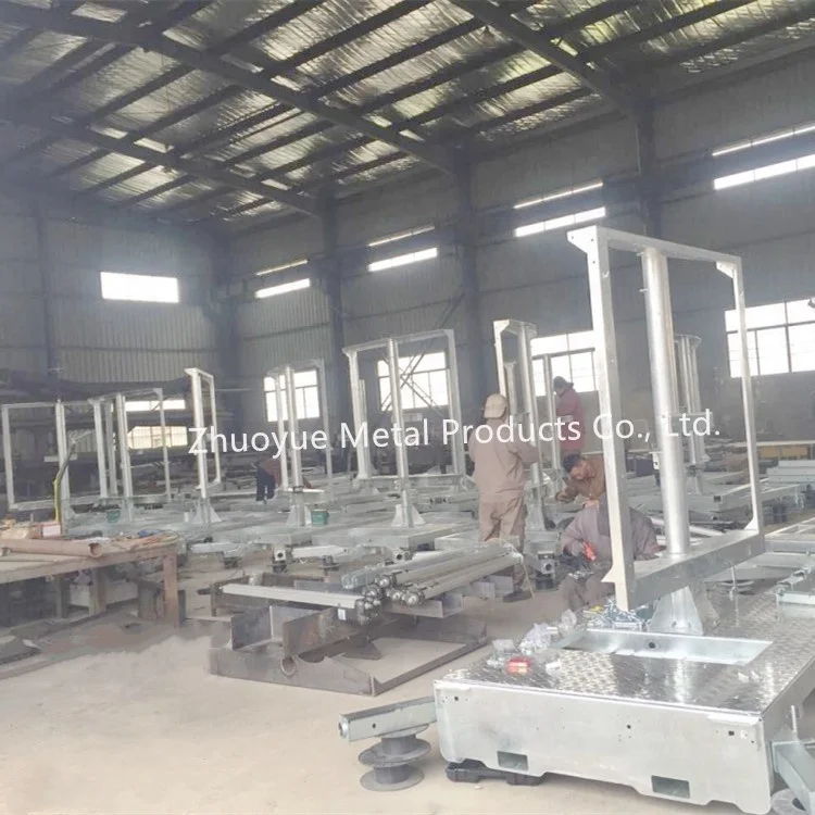 Chassis Frame for OEM Light Traffic LED Solar Road Safety Sign Trailer Frames Source Factory