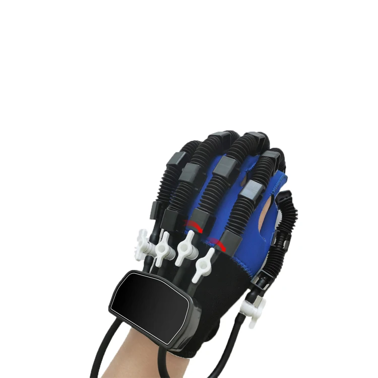 New fashion Stroke Hand Trainer Rehabilitation Robot Wireless Mirror Mode Finger Mode Hand Splint Finger Rehab Orthotics