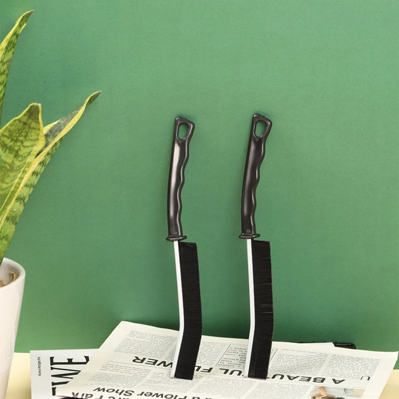 Multifunctional Ergonomics Gap Cleaning Brush Bathroom Scrubbing Brush Hand-Held Crevice Cleaning Brushes for Bathroom