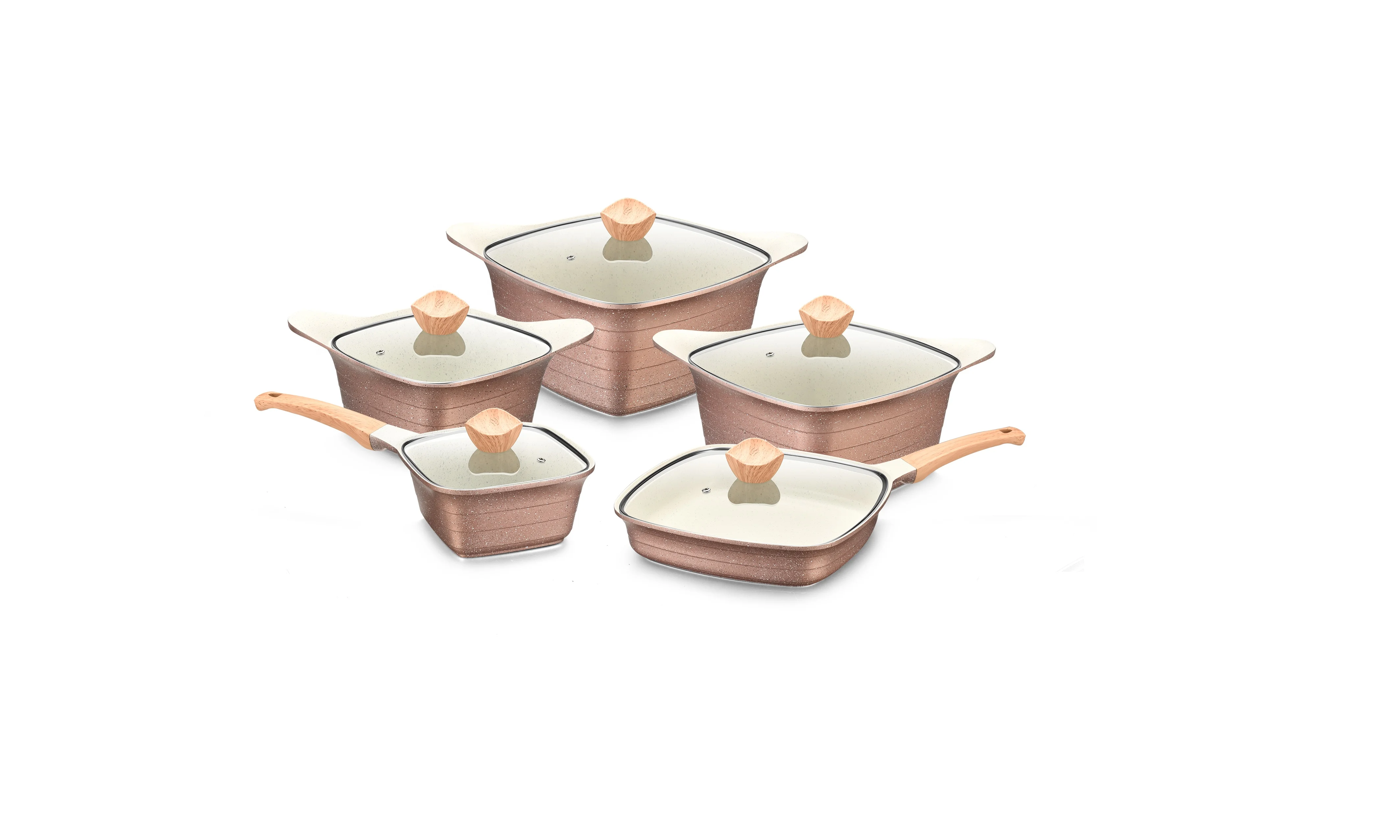 sauce pan for oven cook sauce pan soup pot cuisinart sauce pans set Square double bottom milk pot