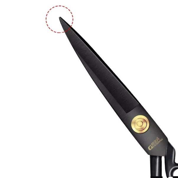 10 Inch Black Clothes Fabric Scissors Tailor Scissors  For Sewing