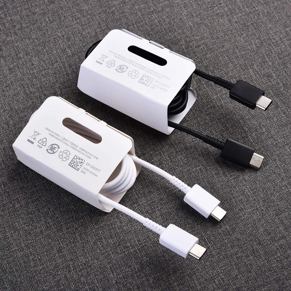 Белый 2 м 3 м 5 м 4k coild amazon Лидер продаж 3A QC3.0 Быстрая зарядка USB C к USB C кабель PD кабель для samsung