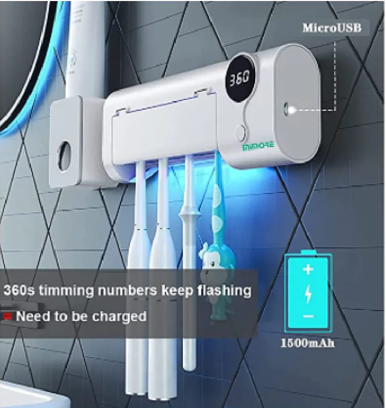 smart toothbrush holder with uv sterilizing toothbrush holder uv sterilizing uv sterilizing toothbrush holder