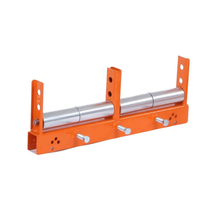 Factory sales cable tray roller versatility to handle a variety strut types and supporting members