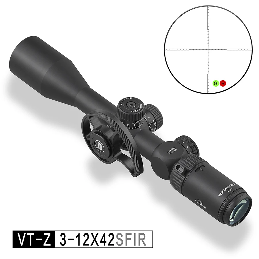 Discovery Optics 2022 Tube Diameter 25.4mm VT-Z 3-12X42SFIR New Style Scopes