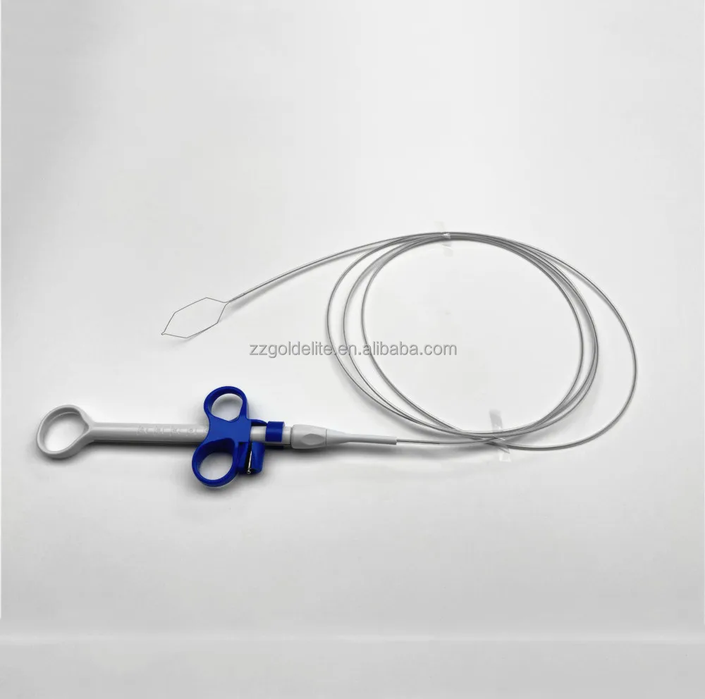 medical polyp cutting device disposable endoscopy polypectomy snare