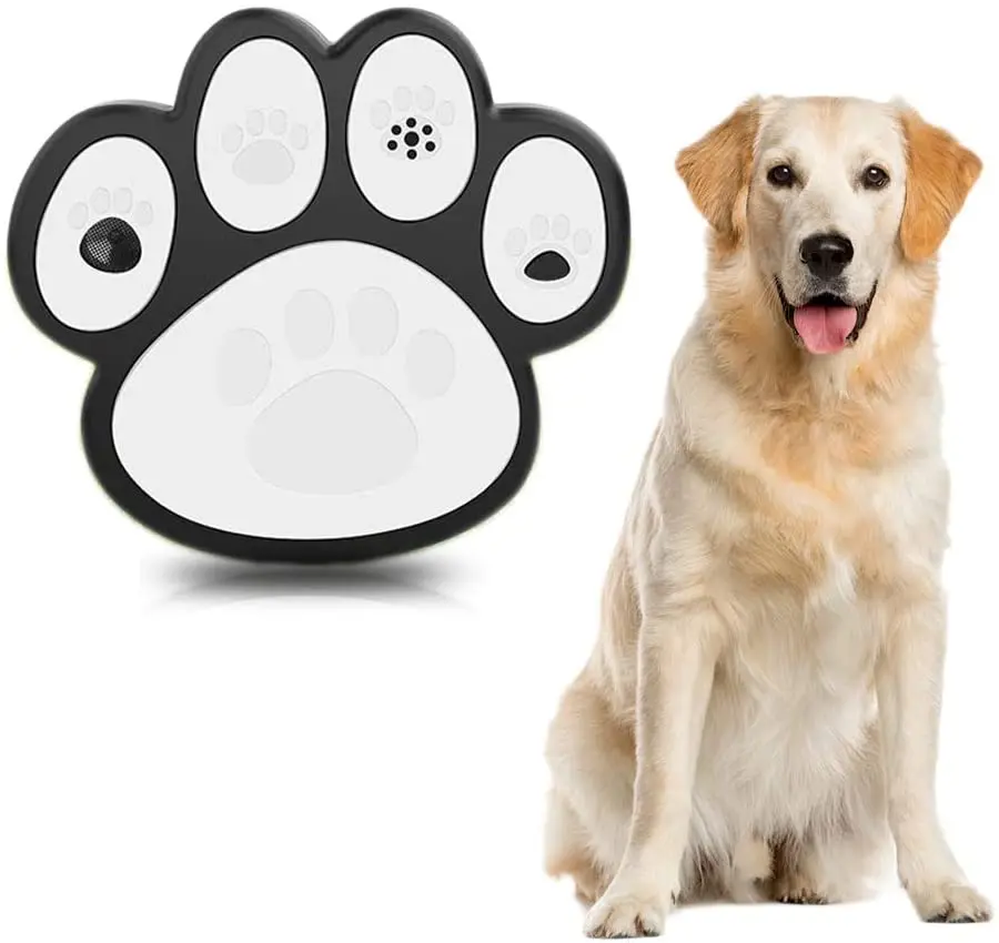 
Cute Dog Paw Shaped Anti Barking Device Ultrasonic Bark Control and Dog Training Device 